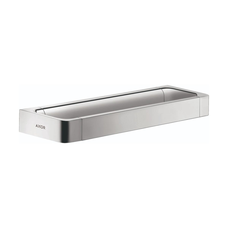Universal Softsquare Wall Mounted Towel Bar, Chrome