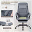 Fauteuil de direction avec repose-pieds