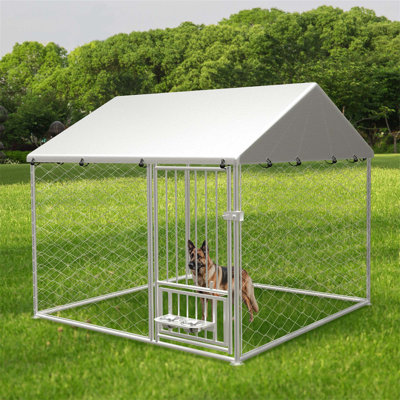 Chenil d'extérieur robuste pour chiens avec caractéristiques de protection avancées