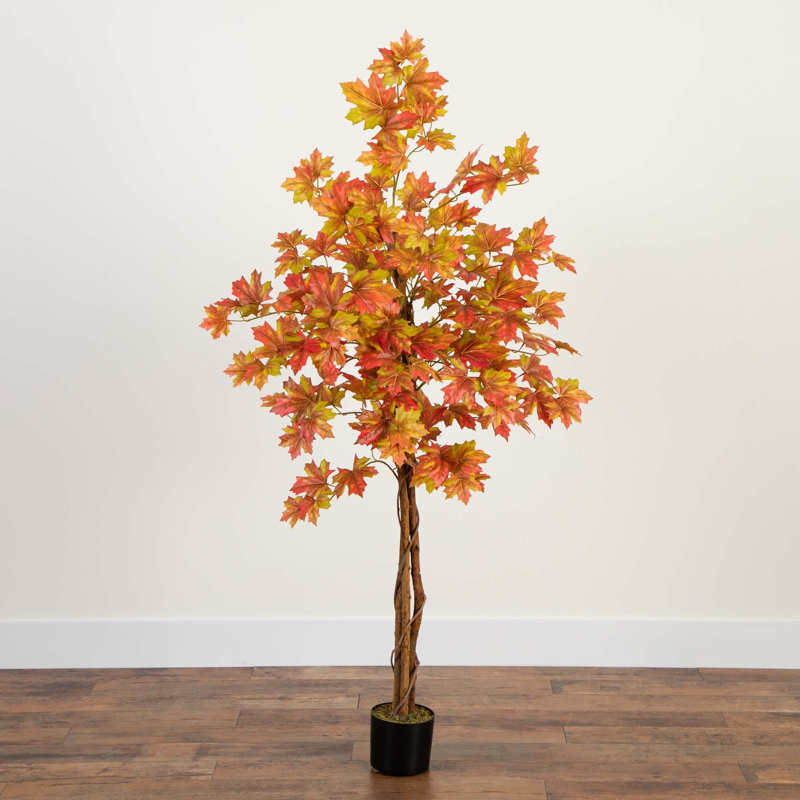 Arbre d'automne artificiel Autumn Deluxe, H 60 po x l 18 po x P 18 po