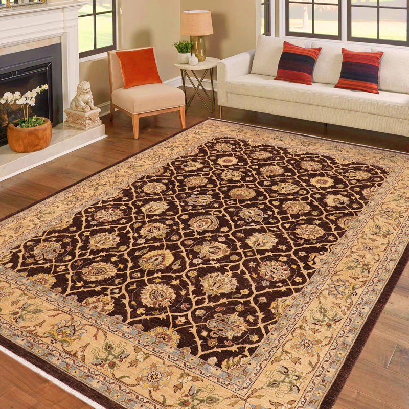 Dorn Wool Oriental Indoor Rug