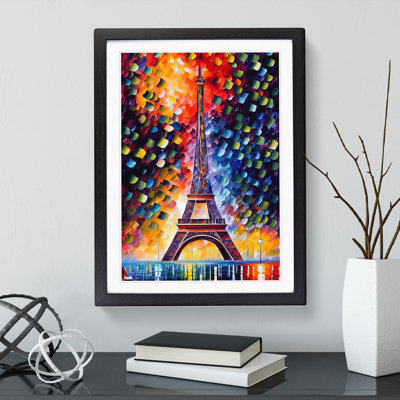 Eiffel Tower in Paris No.3 1 Piece Single Picture Frame Wall Art