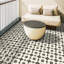 Carrelage mural en porcelaine mate Encaustic 8 po x 8 po Amara-91710230