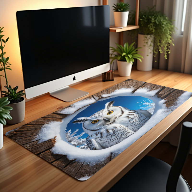 Polyester Desk Pad, 23.6x13.8