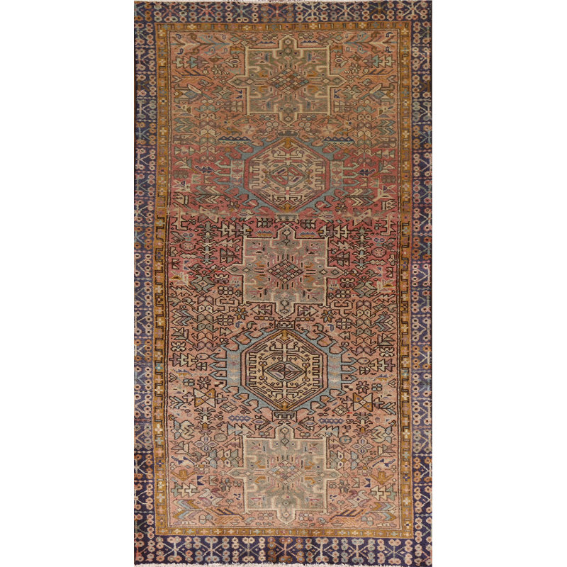 Vegetable Dye   Runner Rug 3x7
