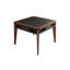 Table de salle à manger en bois de frêne rétro entièrement automatique 2 en 1