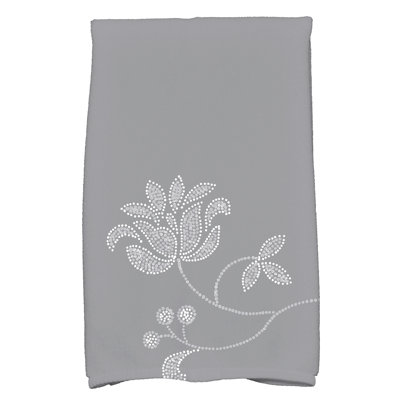 Torchon en sergé de polyester simple Bloom