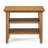 Acadian 14 Inch Solid Wood Transitional Narrow Side Table In Light Golden Brown (Set Of 2)-1119298005