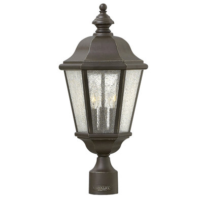 Edgewater 3-Light 21.3" Post Light