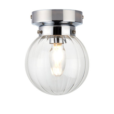 Glass Flush Mount