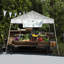 Tente pliante imperméable à usage domestique 3 X 3M blanc