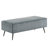 Corduroy Upholstery Bench
