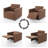 Fully Upholstered Recliner With Black Solid Wood Legs-1244324940