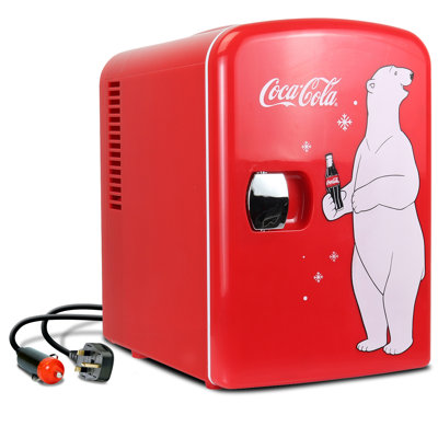 Coca Cola 4L Mini Fridge with Lock