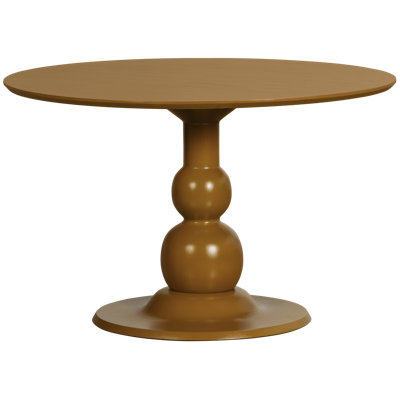 Blanco Round Solid Wood Dining Table