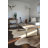 Irfa Handmade Light Brindle Natural Cowhide Rug with Suede Backing-24176590
