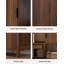 Bibliothèque de rangement cannelée 33,5 "H * 47,24"-670202974