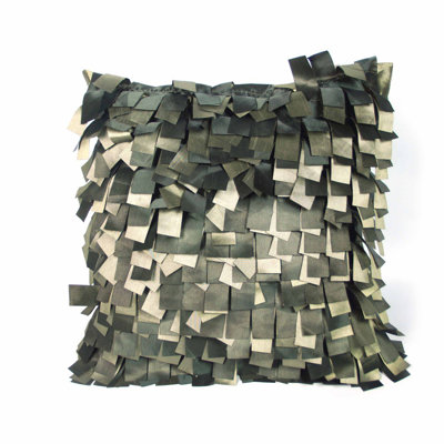 Geometric Square Cushion