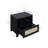Sheridan 22" Nightstand In Black (1-Drawer)-1783243496
