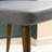 Adella Chair - Anthracite & Walnut