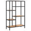 Eljah 180cm H x 80cm W Steel Geometric Bookcase-324065150-290845498