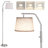 62" Dimmable Arched Floor Lamp-699494751