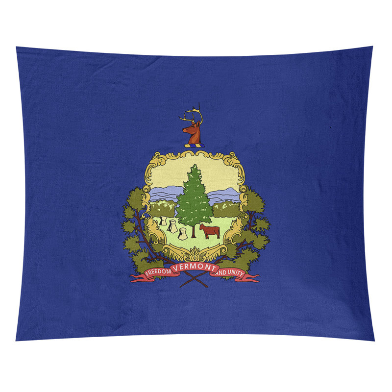 Tapisserie drapeau vermont Enrik, Intérieur, H 71 po x l 83,5 po