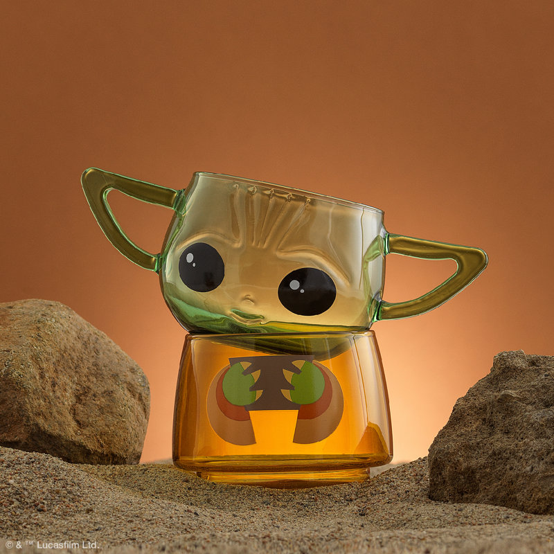 Verres empilables Grogu de Joy Collection Star Wars - 8 oz