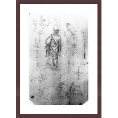 Studies by Leonardo da Vinci -Framed Giclee Print