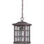 Lanterne suspendue d'extérieur Stonington Palladian Bronze