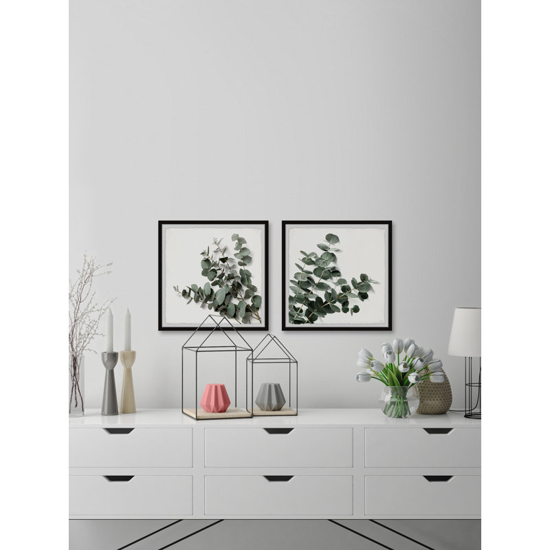 Fleur d'eucalyptus, H 18 po x l 18 po