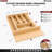 Rev-A-Shelf Natural Maple Right Size Utensil Drawer Insert-105870377