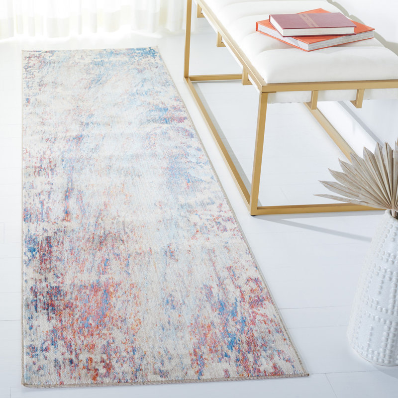 Stefanski Performance Abstract Rug, Rectangle 2' x 5'