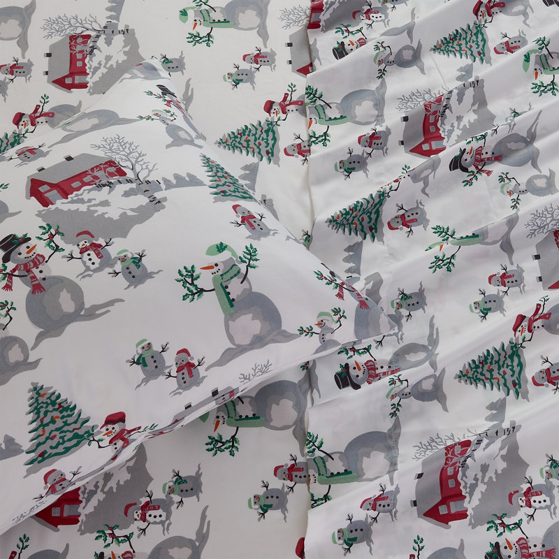 Winter Wonderland Twin Ultra-Soft Microfiber Sheet Set