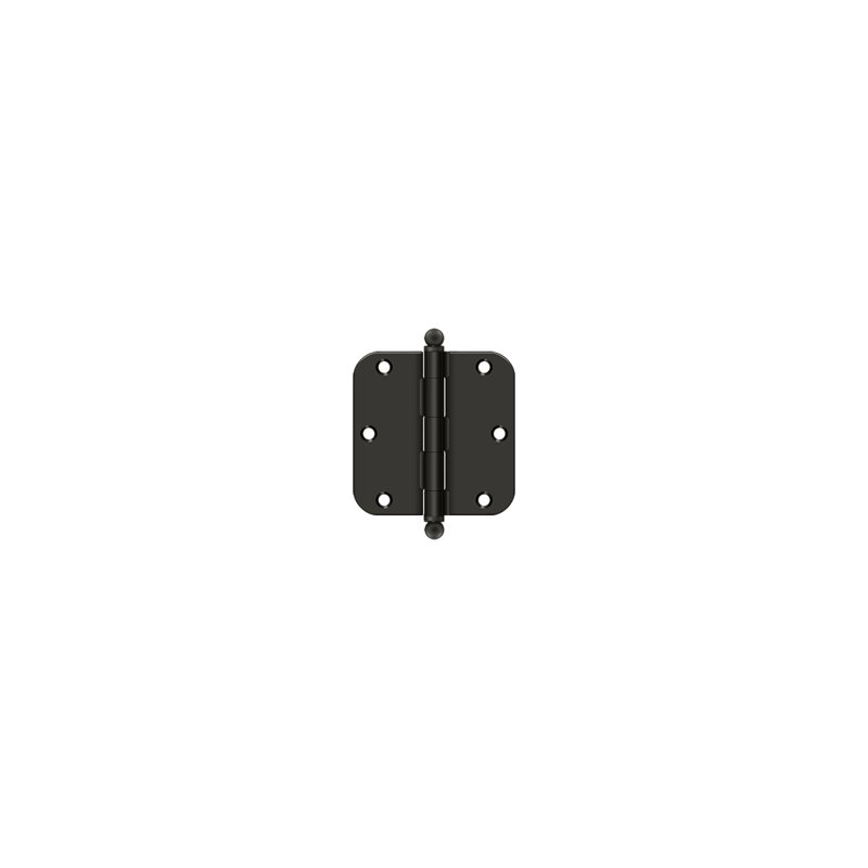 Steel Butt Bearing Hinge, Oil Rubbed Bronze