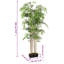 Faux Bamboo Tree in Pot-1539399399