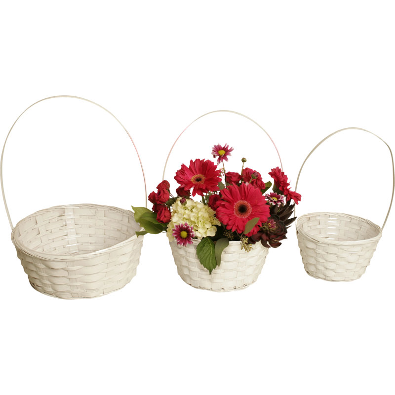 WaldImports Bamboo Decorative Basket