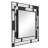 Tysheema Metal Flat Wall Mirror