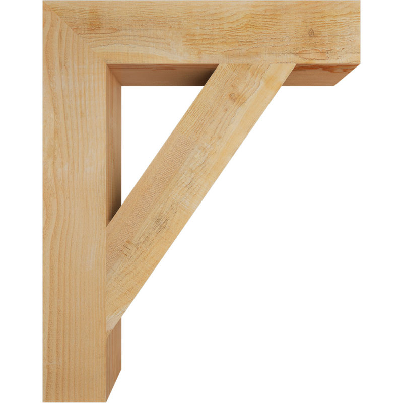Support de bloc traditionnel, Douglas (sciage brut), H 38 po x l 6 po x P 30 po