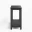 Console rectangulaire d'extérieur toutes saisons, noir-66042227
