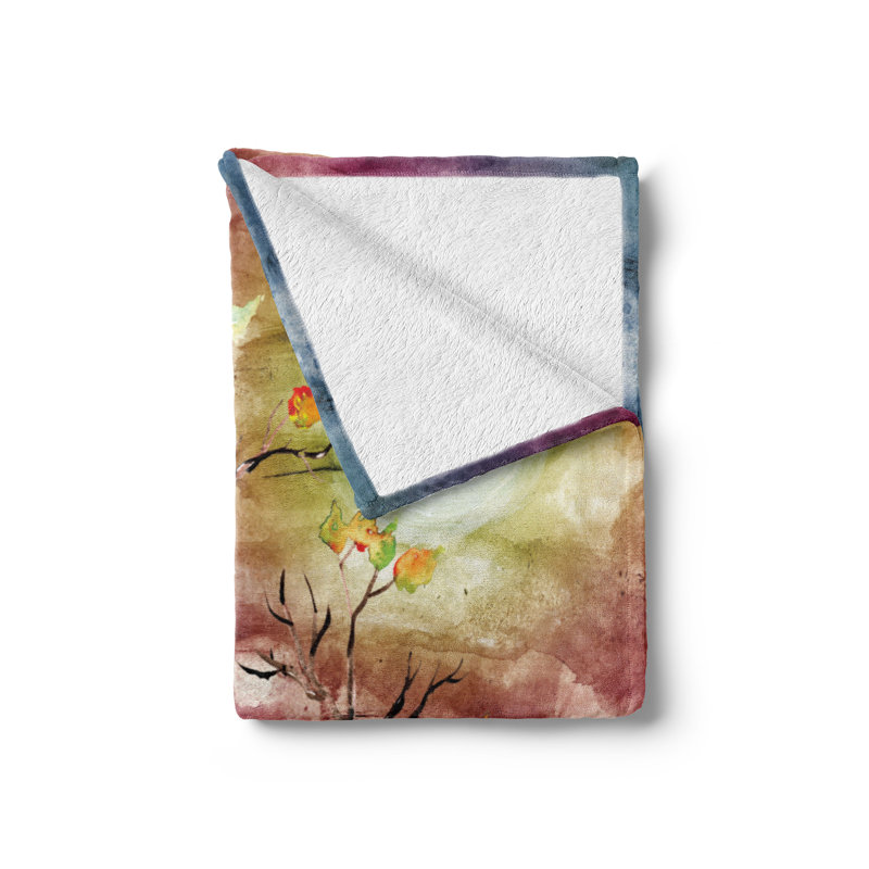 Hand Woven Throw Blanket, 60" x 80"