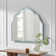 Weippe Glass Arch Mirror