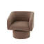 Fauteuil d'appoint pivotant en tissu classique-456555805
