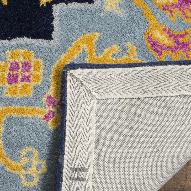 Blokzijl Hand Tufted Wool Oriental Rug, Rectangle 3' x 5'