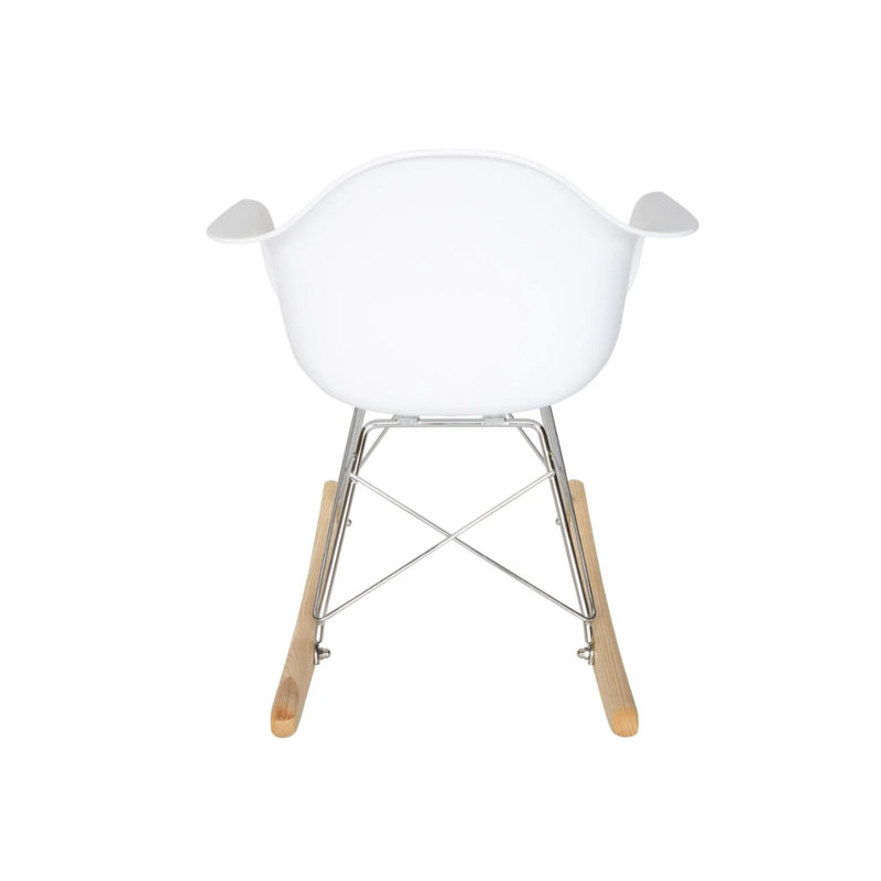 Chaise berçante pour enfants, Blanc