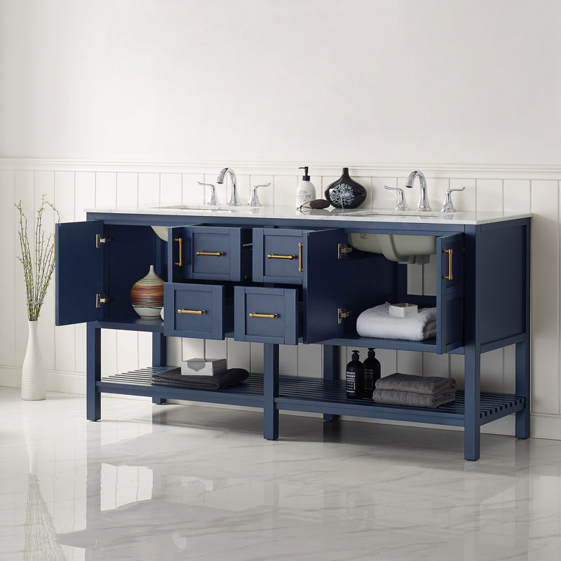 Ensemble de meuble-lavabo double 72 po Eita
