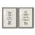 Cadre en papier gris