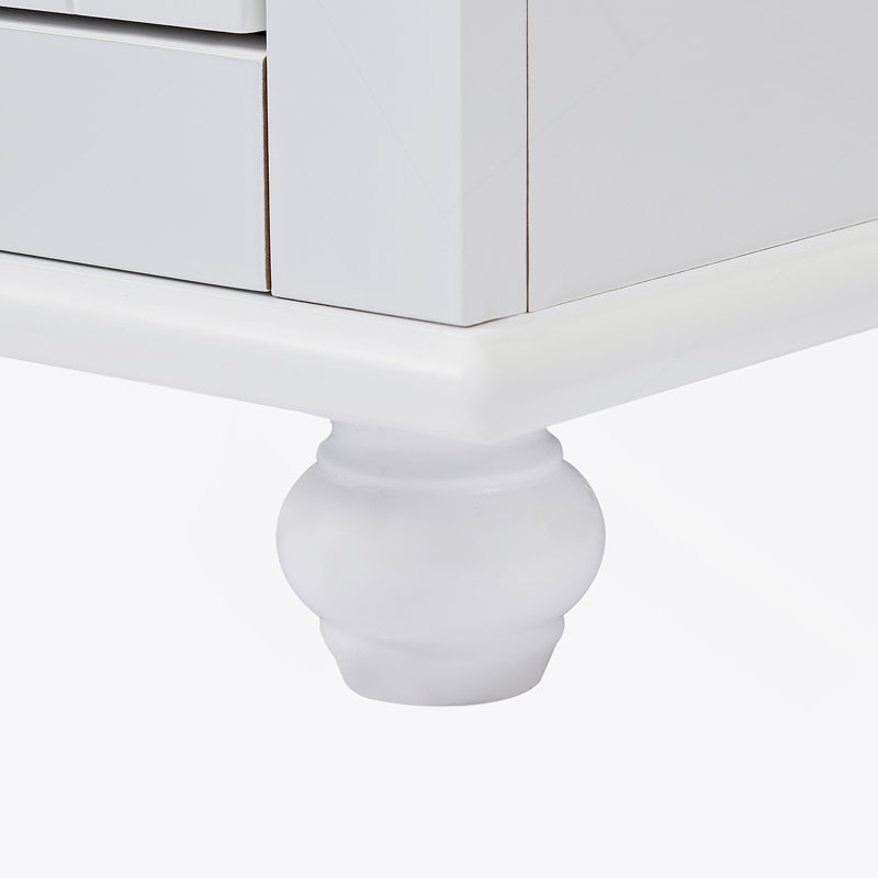Grande armoire de rangement avec deux tiroirs pour salle de bain / bureau