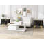 Two Pack 2 Drawer Rhombus Card Gold Bar Blister Nightstand