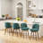 26" Swivel Upholstered Counter Stool With Solid Wood Frame And Mid Back-1180840757
